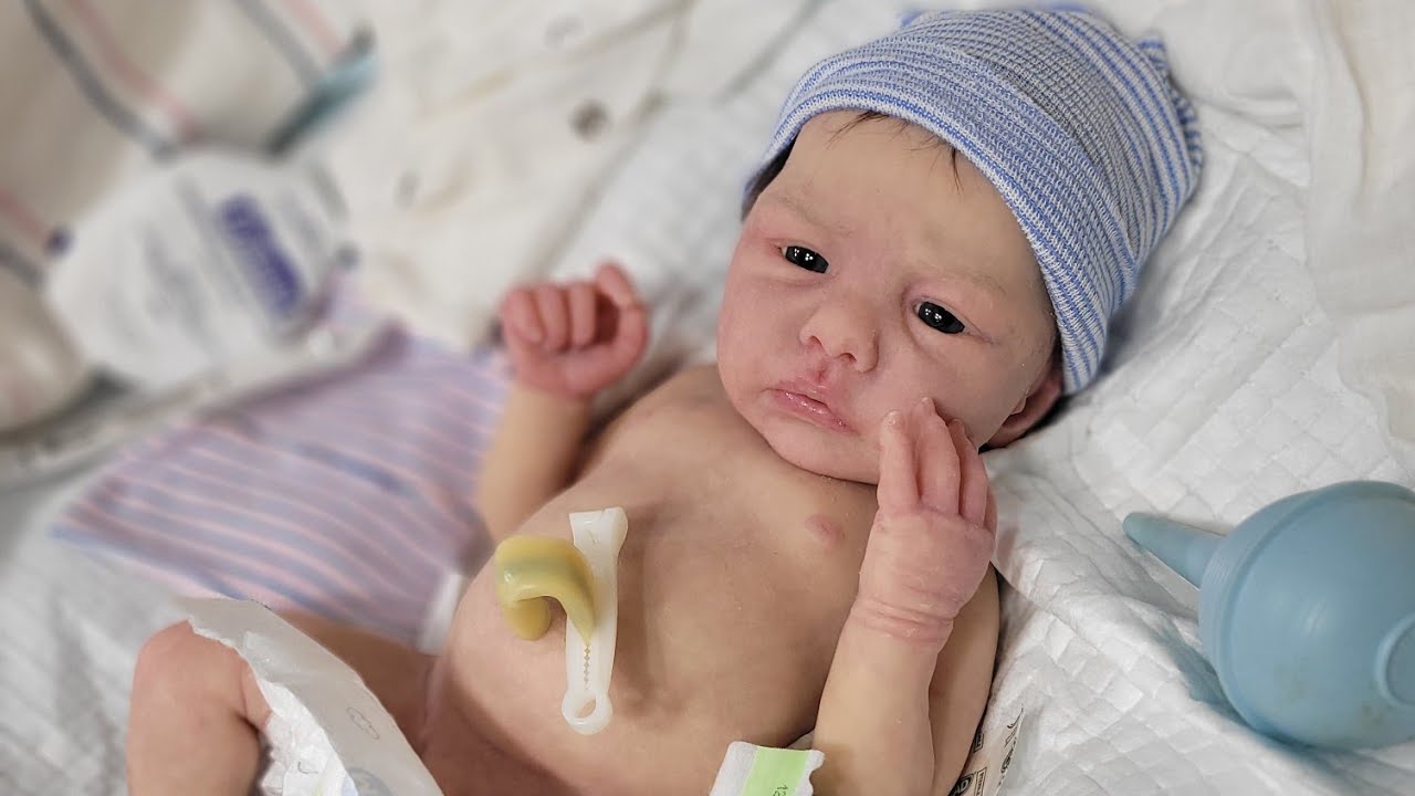 First Drink & Wet bottle feeding of full bodied silicone preemie Baby  (Bella by Jennie Lee)