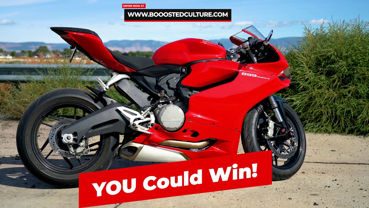WIN THIS DUCATI 899 PANIGALE + $1,000!!!