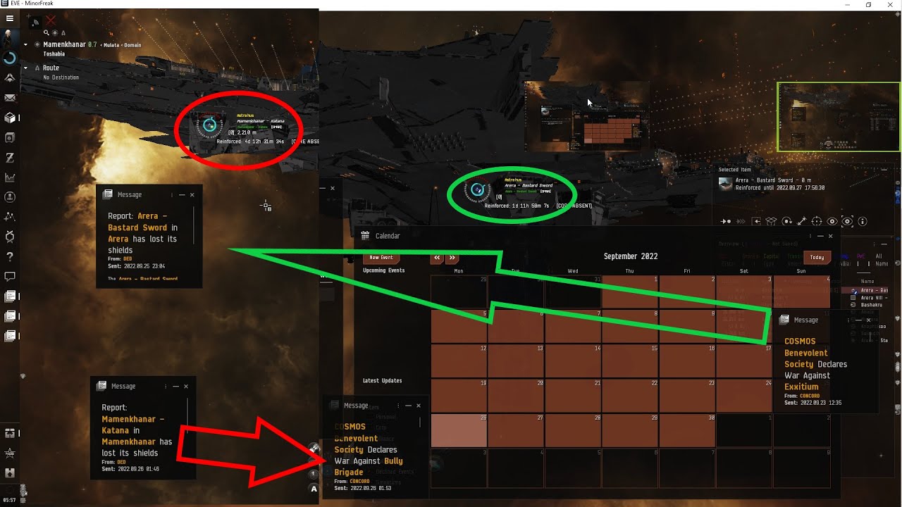 Eve online, Corp: WarHQ timers exploit explained