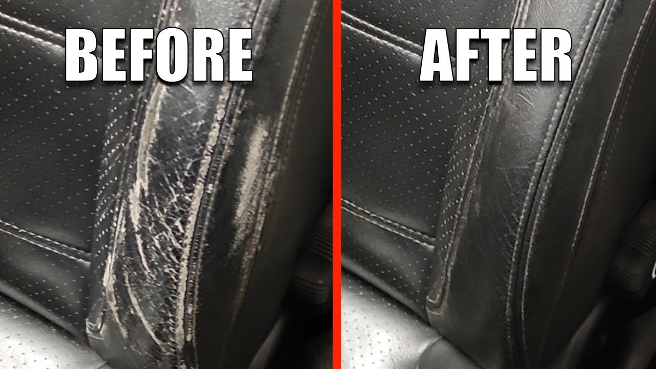 EASY Repair split leather car seat | Invisible patch repair leather car seat | Fiat Barchetta