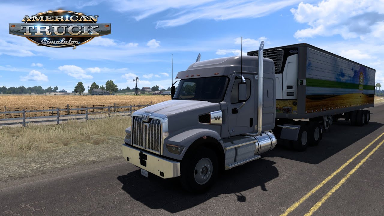 Везу овочі із Сакраменто в Юріка (American Truck Simulator)