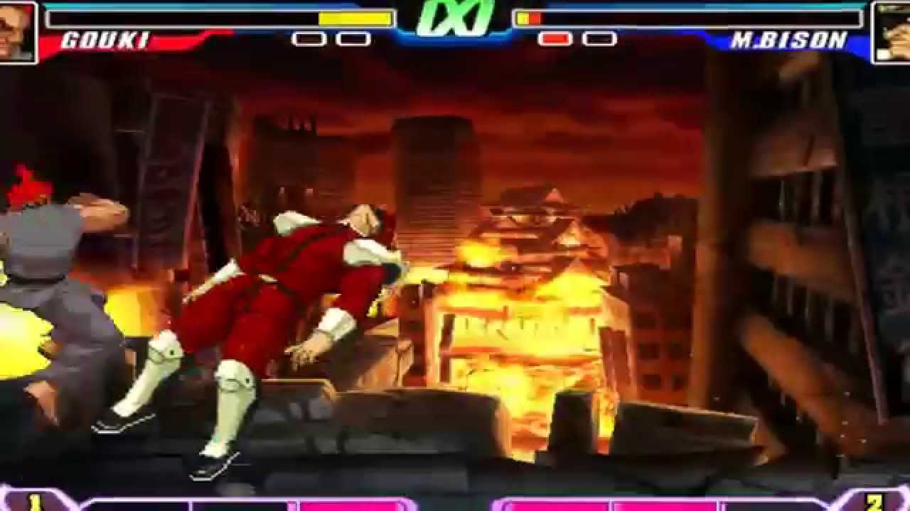 MUGEN BATTLES - GOUKI VS MBISON