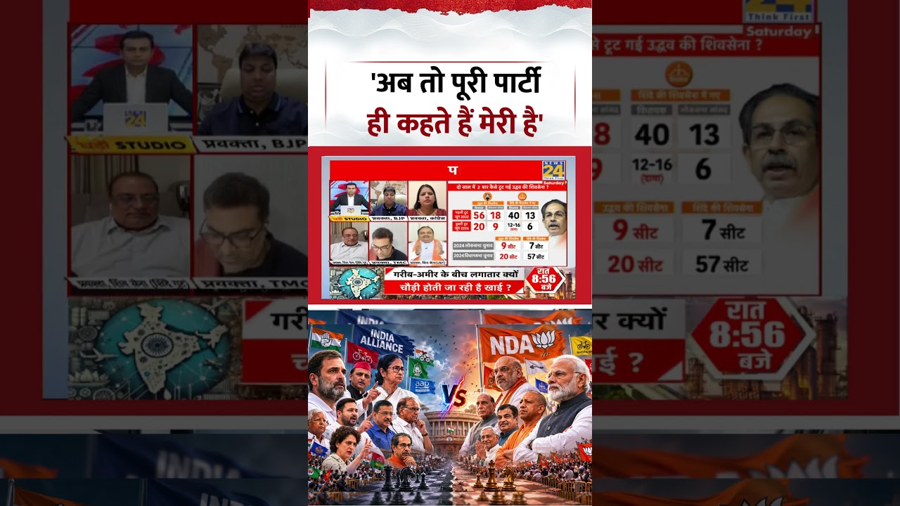 Sabse Bada Sawal | Akhilesh Anand | 'अब तो पूरी पार्टी ही कहते हैं मेरी है' | #shorts #viral
