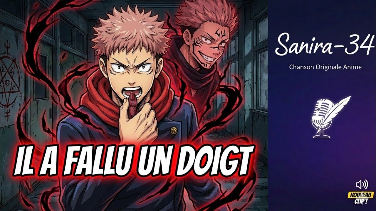 Yuji itadori _ Il a fallu un doigt... [ Musique Fr 🎶 ] 