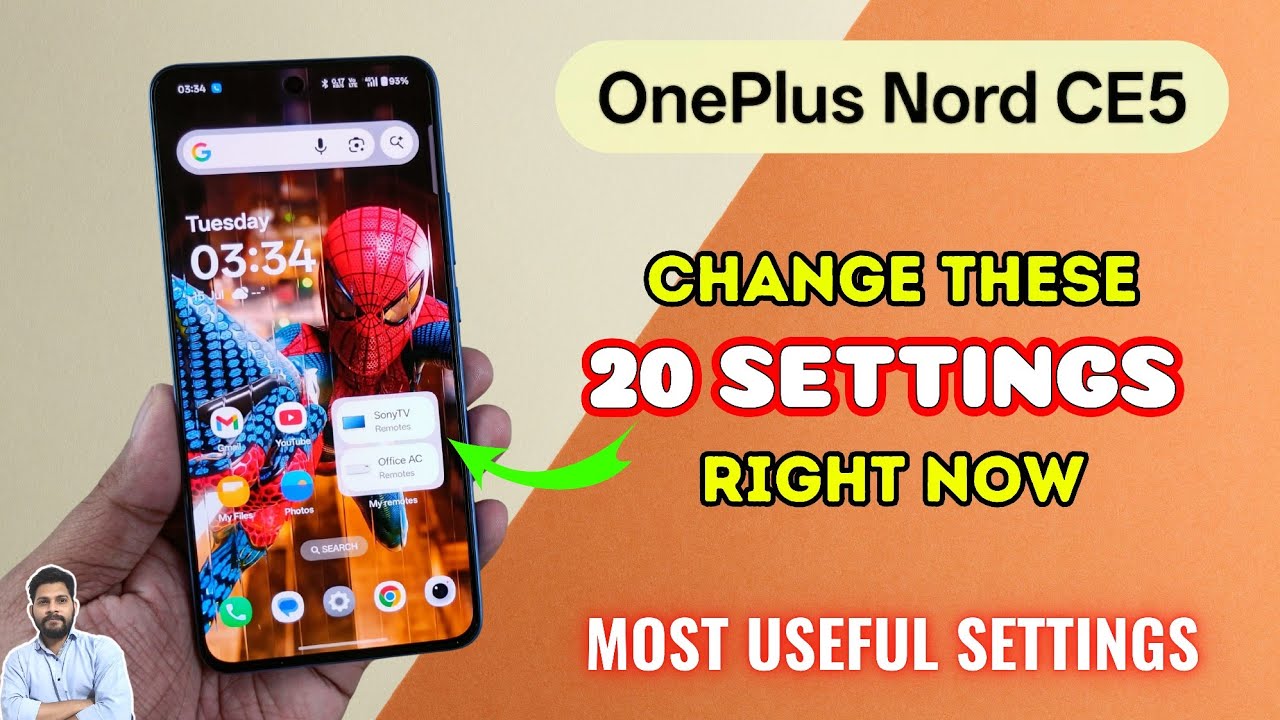 OnePlus Nord CE5 : Change These 20 Settings Right Now