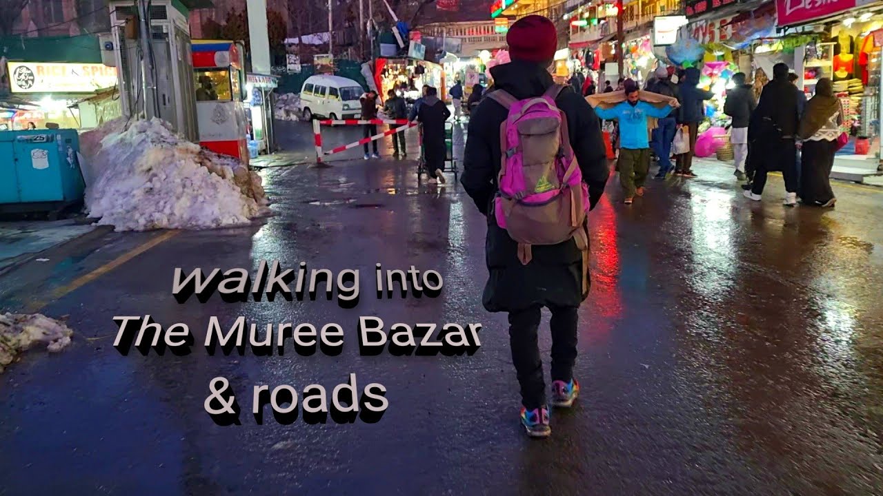 Walk in Muree with real sounds