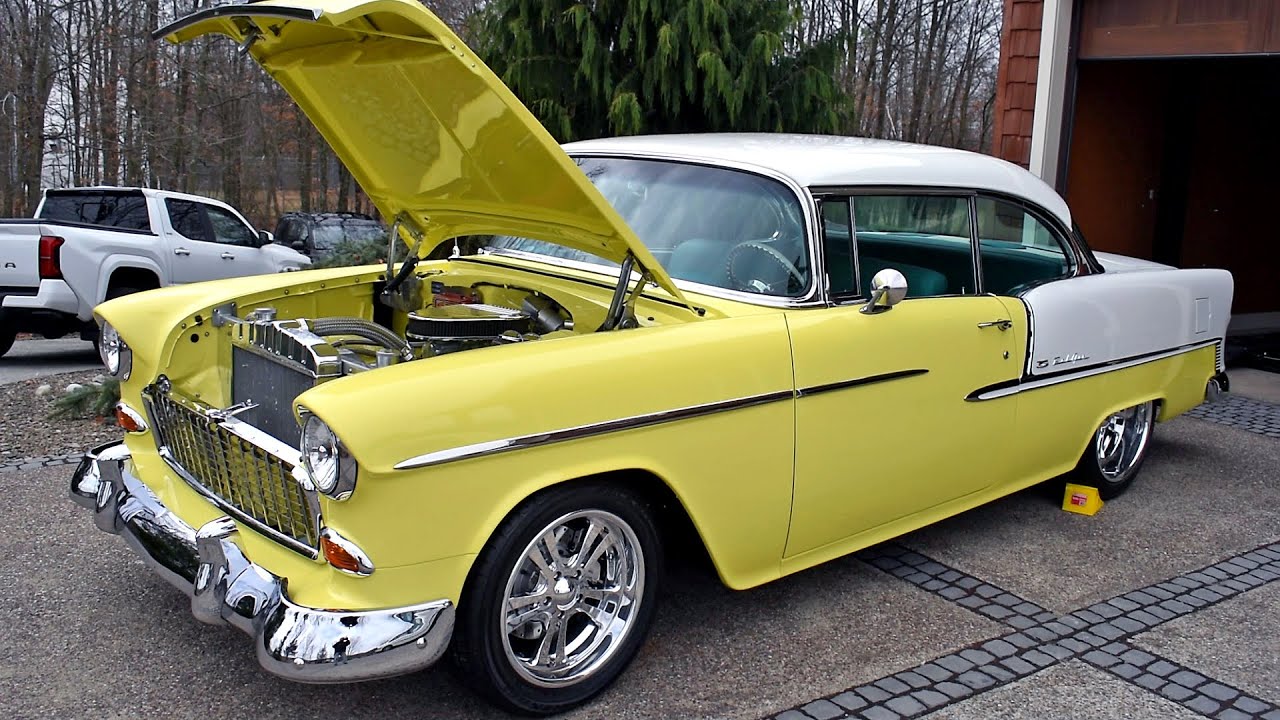 1955 Chevy Bel Air Restomod PPI Walk-Around~ClassicGray.com
