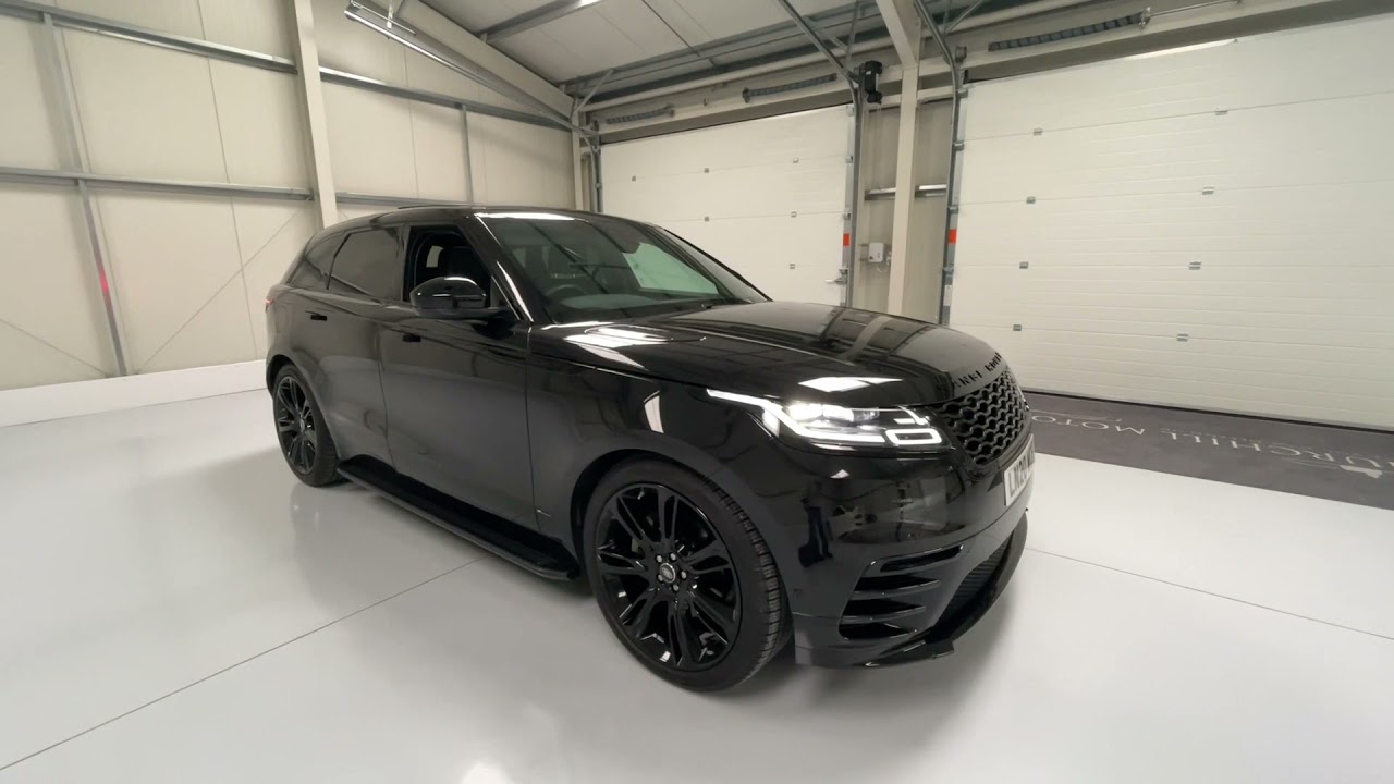 2020 Velar 3.0 HSE R Dynamic Black Pack and 22