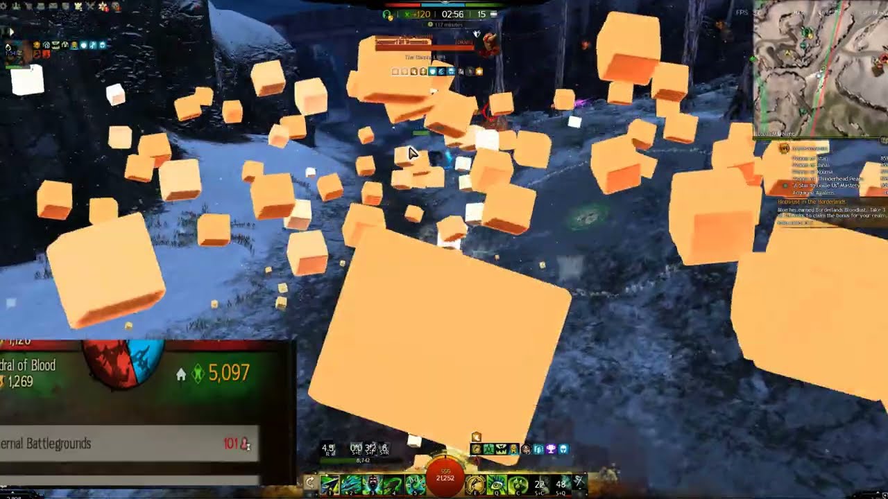 GW2 WvW - Outnumbered Roaming - Necromancer - WvW Rush event