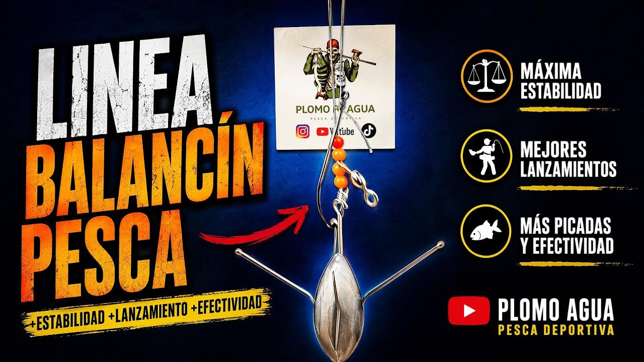 LINEA BALANCIN DE PESCA GANAMOS METROS A LA HORA DE LANZAR