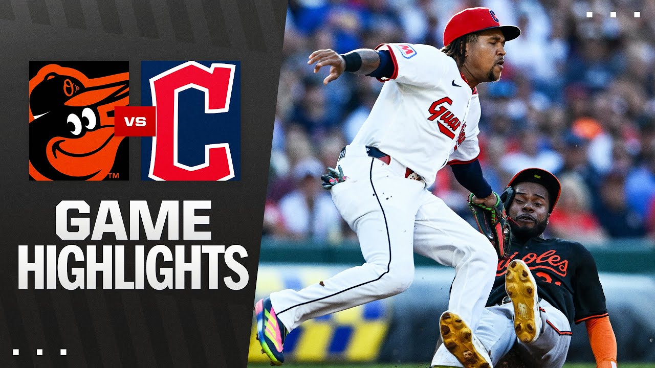 Orioles vs. Guardians Game Highlights (7/23/25) | MLB Highlights
