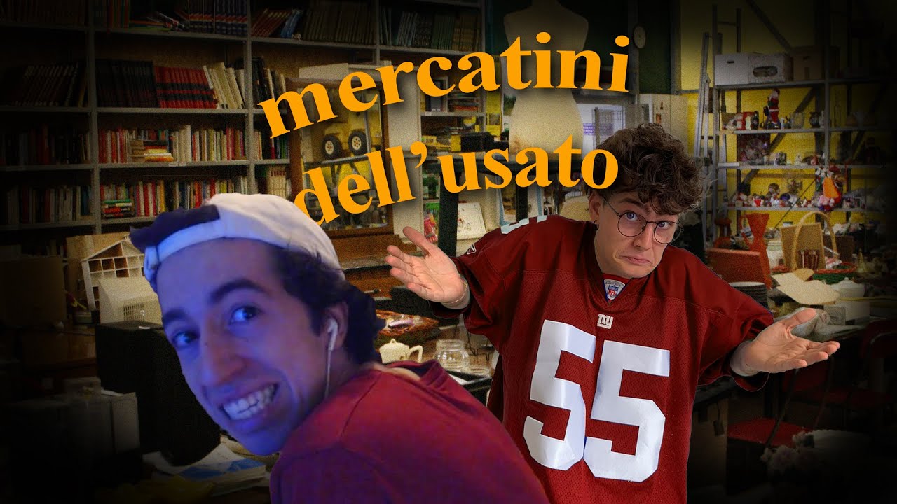Cosa vendono i MERCATINI dell'USATO? - RickyFri3s reaction a @JumboDrillo