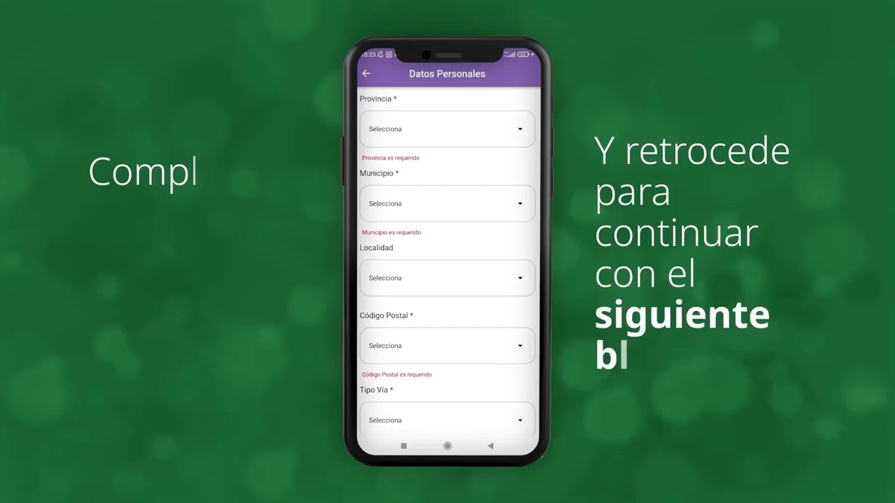 Cómo inscribirse como demandante de servicios de empleo a través de la APP del SAE