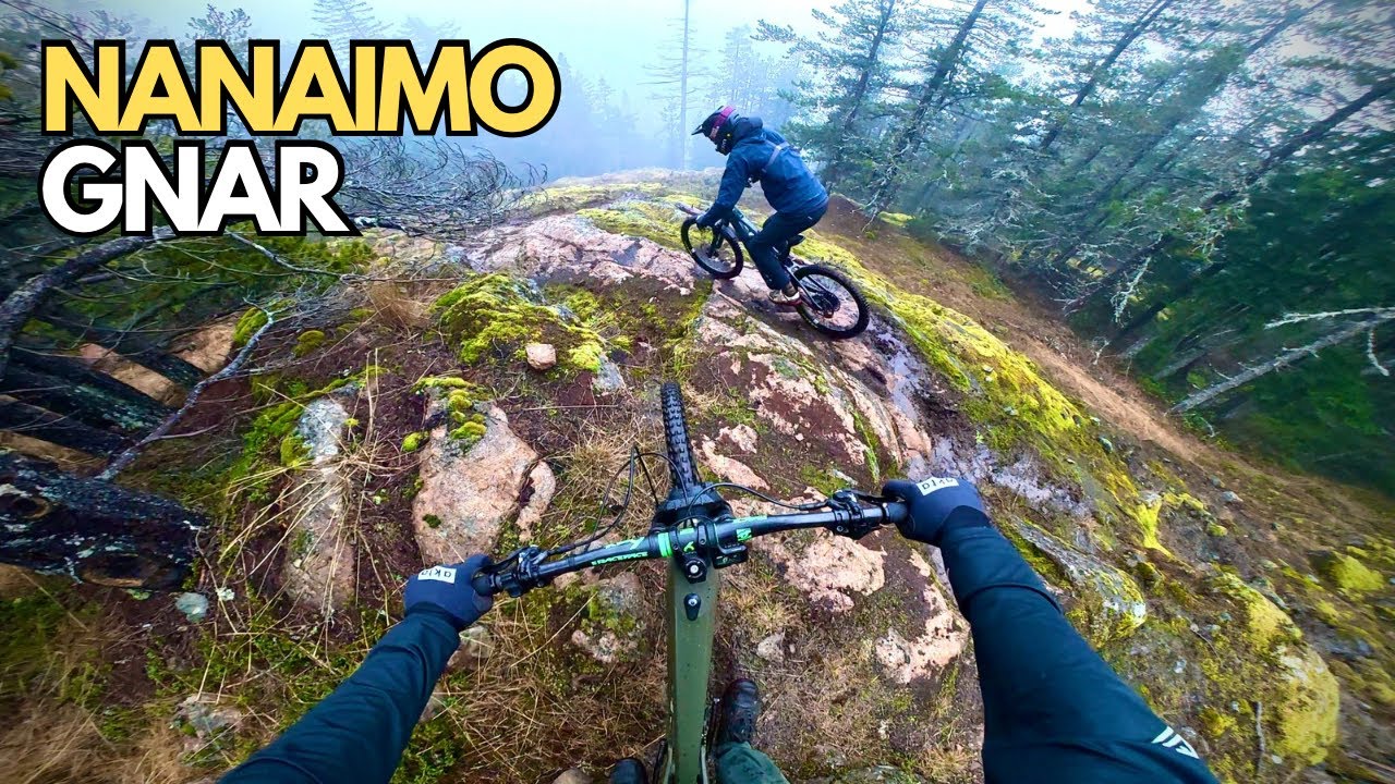 Greasy rock slabs on e-bikes