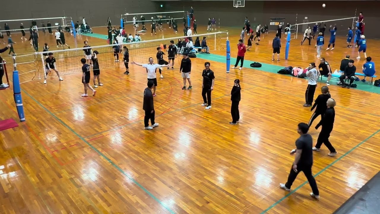 稚内市民9人制バレーボール大会 vsジュル2セット