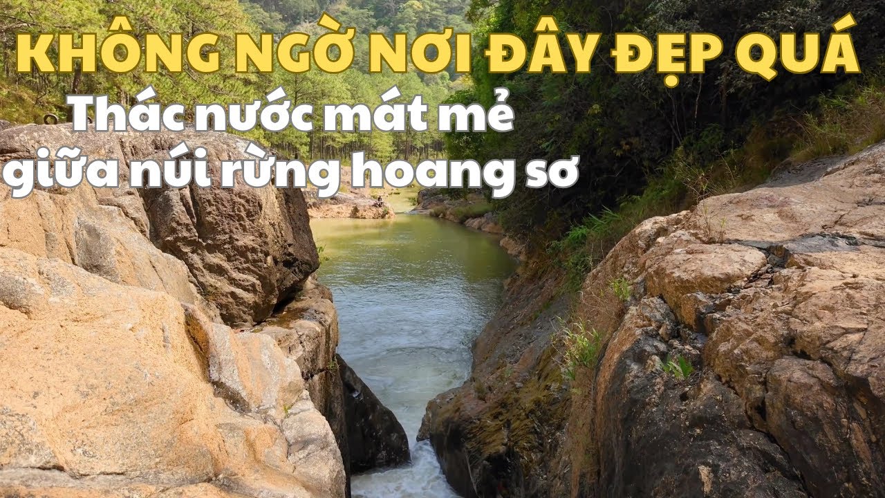Không ngờ ngoại ô Đà Lạt ở đây đẹp quá. Đường vào thủy điện Ankroet