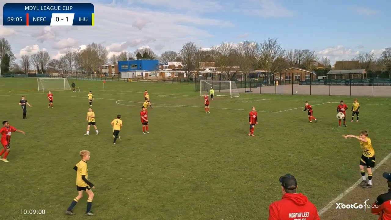 MDYL QRT Final League Cup. Northfleet Eagles u12s White vs Iwade Herons United u12s. 
