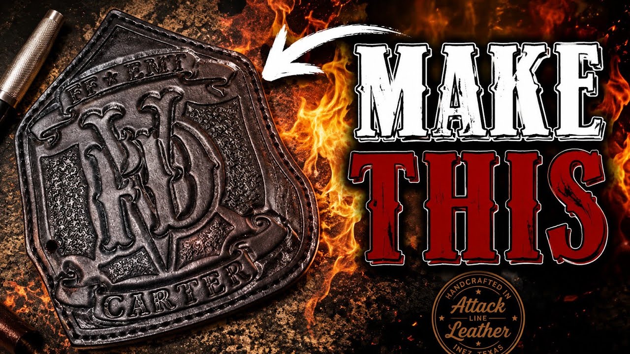 HOW TO MAKE A FIRE HELMET SHIELD