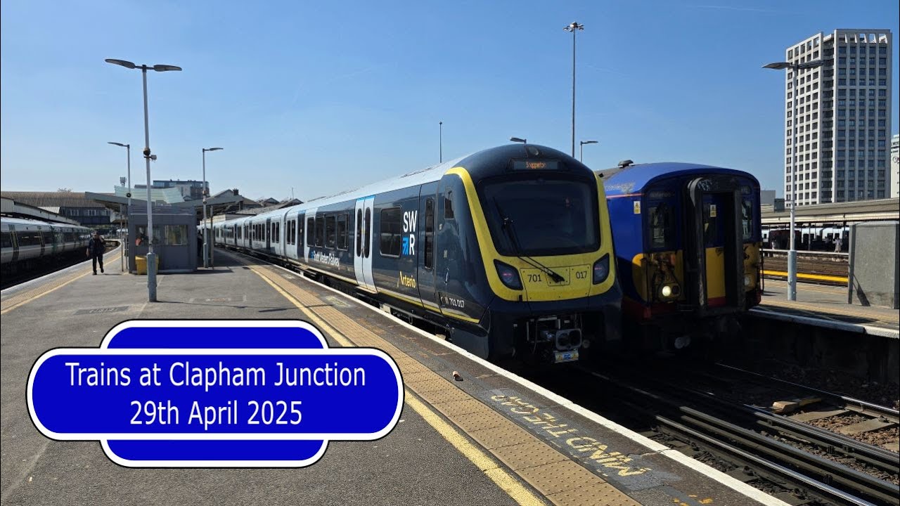 Trains at Clapham Junction 29th April 2025 #trains