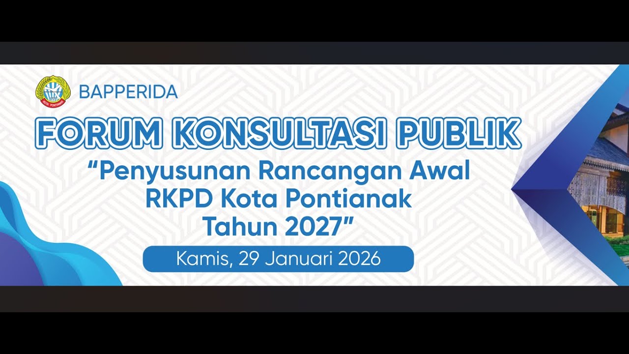 FORUM KONSULTASI PUBLIK 