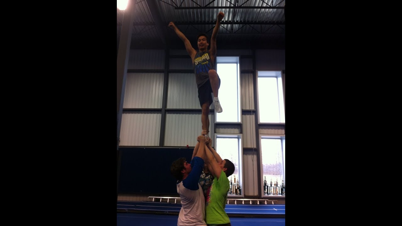 Cheerleading video 2013-2014 male flyer:) first year of cheer