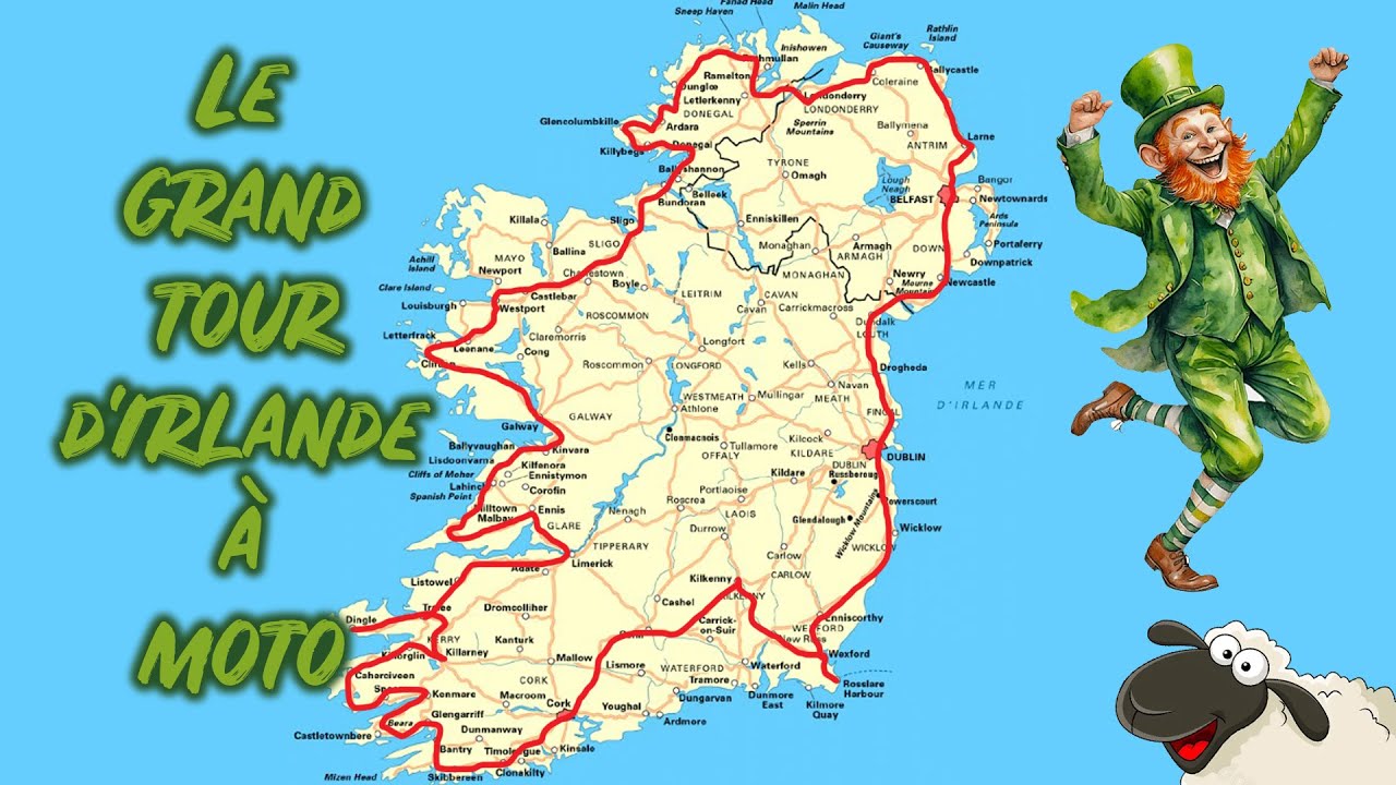 Road trip Irlande moto le grand tour