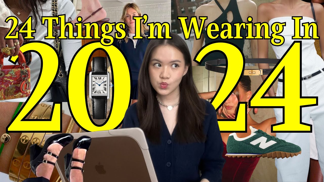 24 THINGS I’M WEARING IN 2024 🫣 (what to wear / my ins and outs for 2024) | Alyssa Lyanne