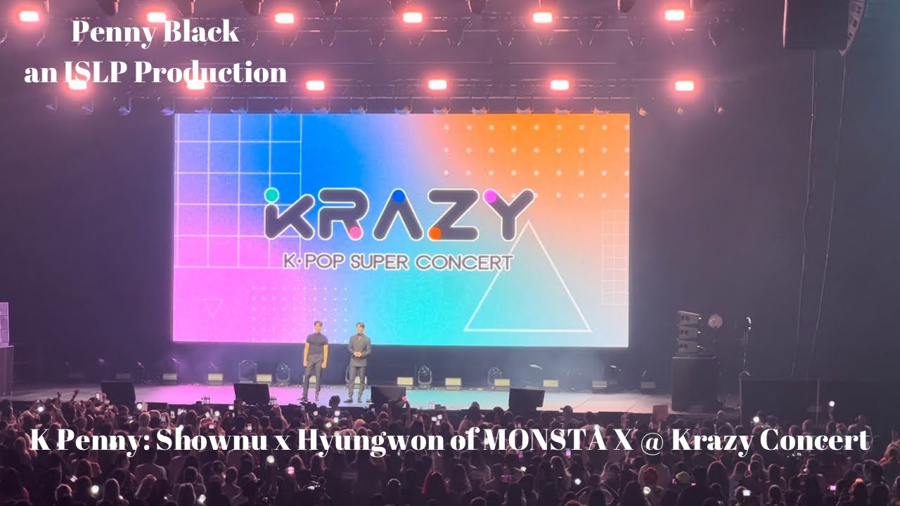K Penny: SHOWNU X HYUNGWON KRAZY NYC Concert Vlog (Sponsored)