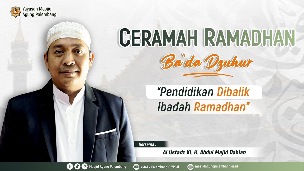 [ LIVE ] SHOLAT DZUHUR BERJAMAAH & CAWISAN BA'DA DZUHUR