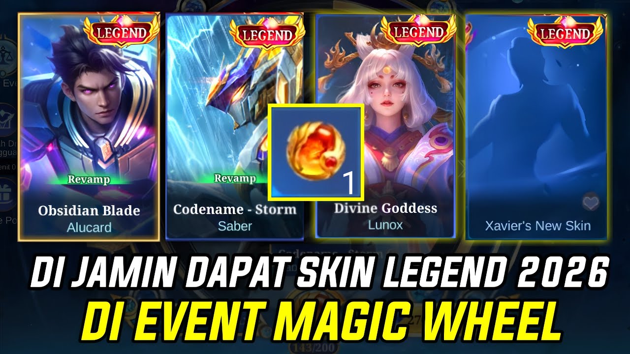 DI JAMIN DAPAT SKIN LEGEND GRATIS BEBAS PILIH GRATIS! PAKAI CARA INI MLBB
