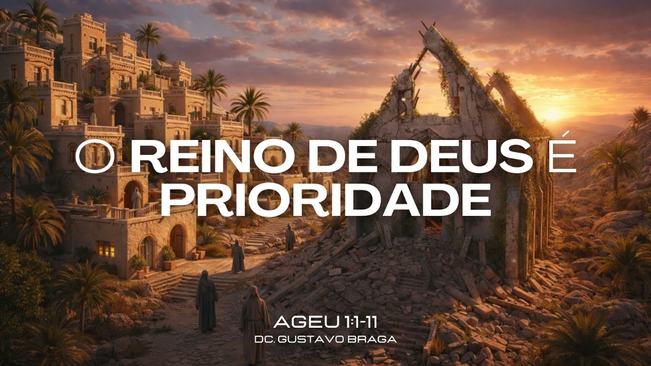 O Reino de Deus é Prioridade | Ageu 1:1-11 | Dc. Gustavo Braga
