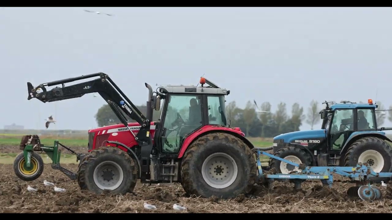 Land bewerken en inzaaien Noord-Beveland