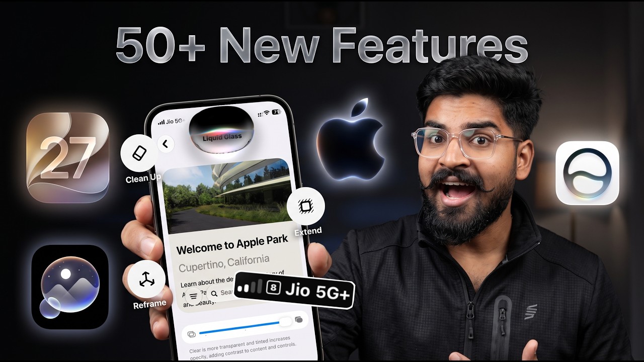 iOS 27 New Features 🔥 iOS 27 Public Beta Review ✅ iOS 27 Tips and Tricks & Hidden Features in Hindi