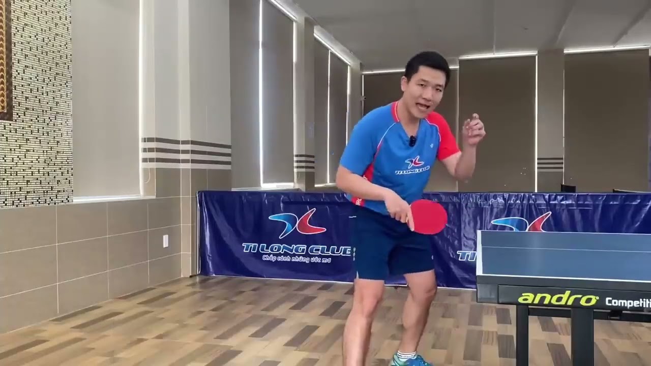 Masa Tenisinde Kesik Topa Forehand Loop, top spin, şut tekniği