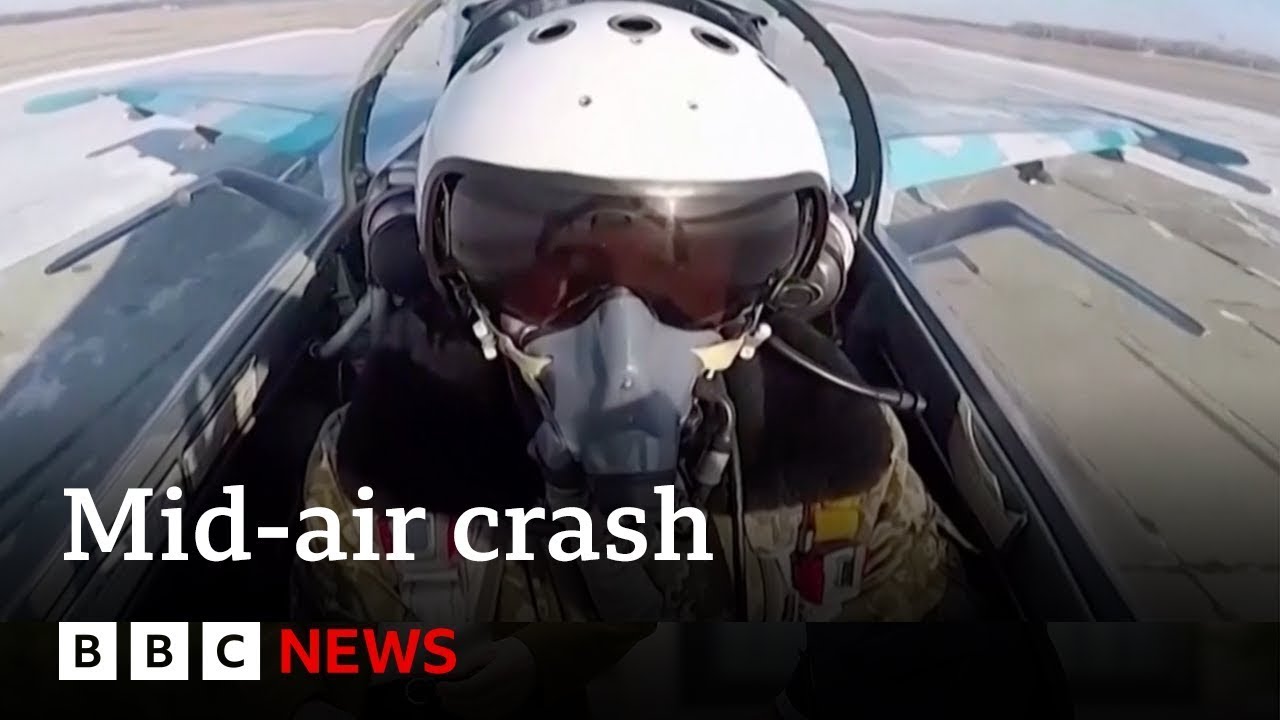 Ukraine war  Fighter ace and two other pilots killed in mid air crash   BBC News