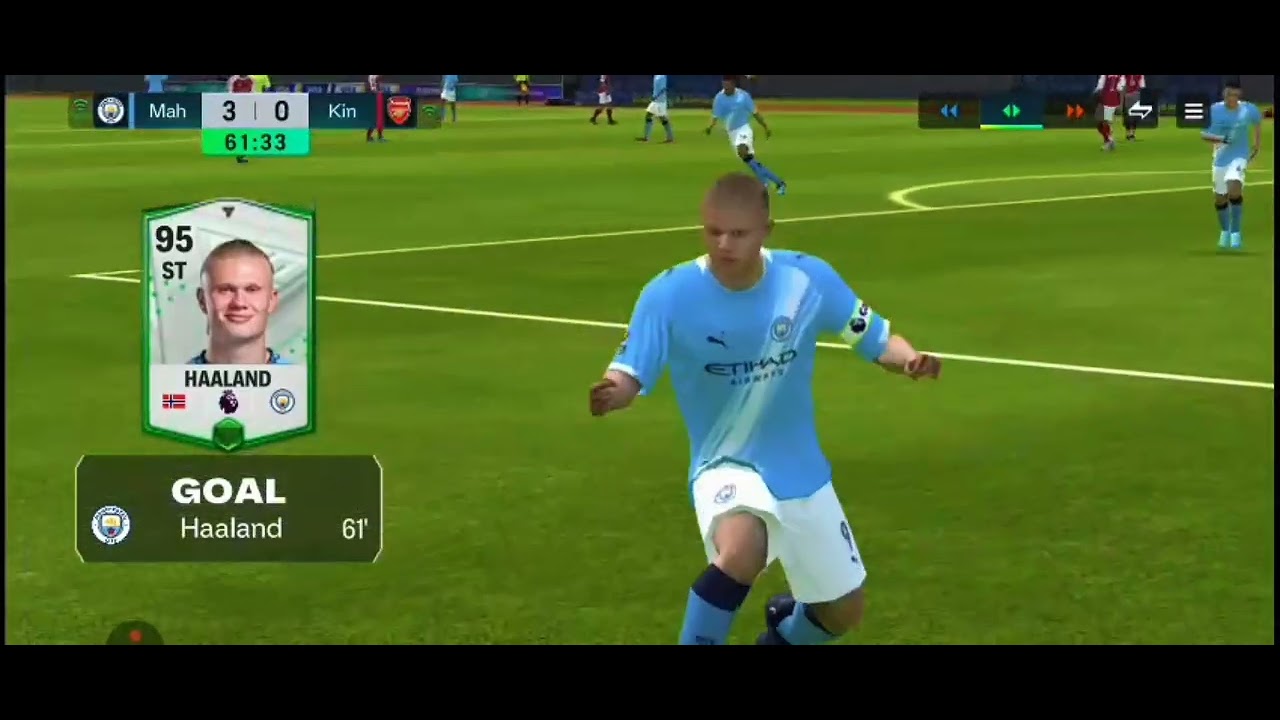 Manchester city vs Arsenal for fc mobile