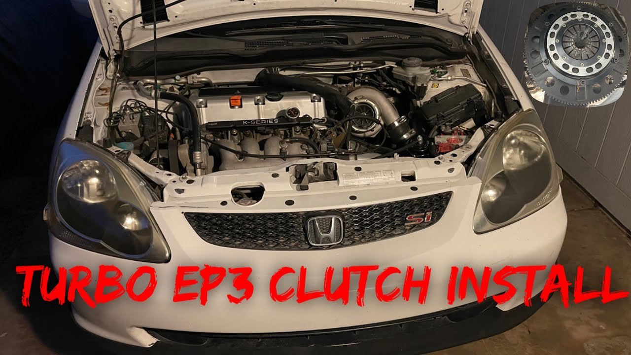 Turbo Civic EP3 Twin Disk Install + Buddy Club Shifter Assembly!