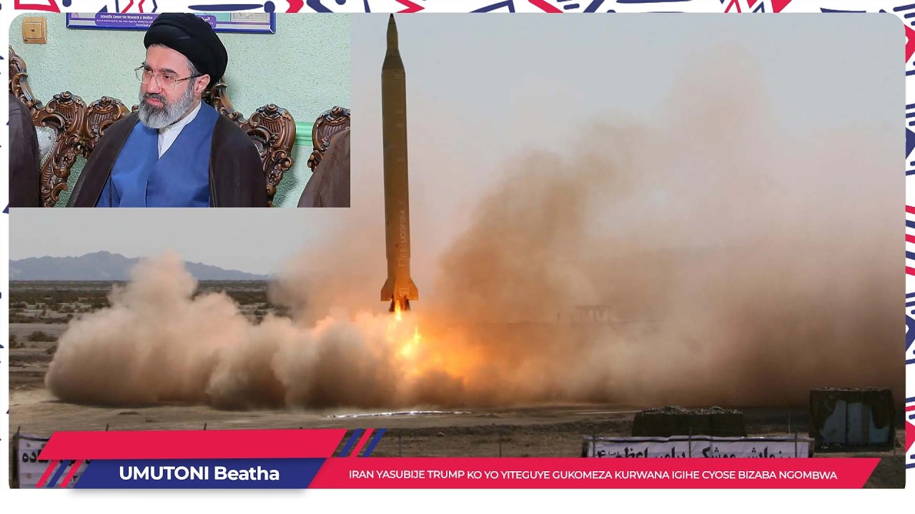 AMAKURU 14:00|| IRAN YASUBIJE TRUMP KO YO YITEGUYE GUKOMEZA KURWANA IGIHE CYOSE BIZABA NGOMBWA.