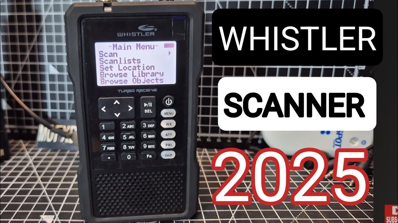 Сканер Whistler TRX1 — широкополосный 2025