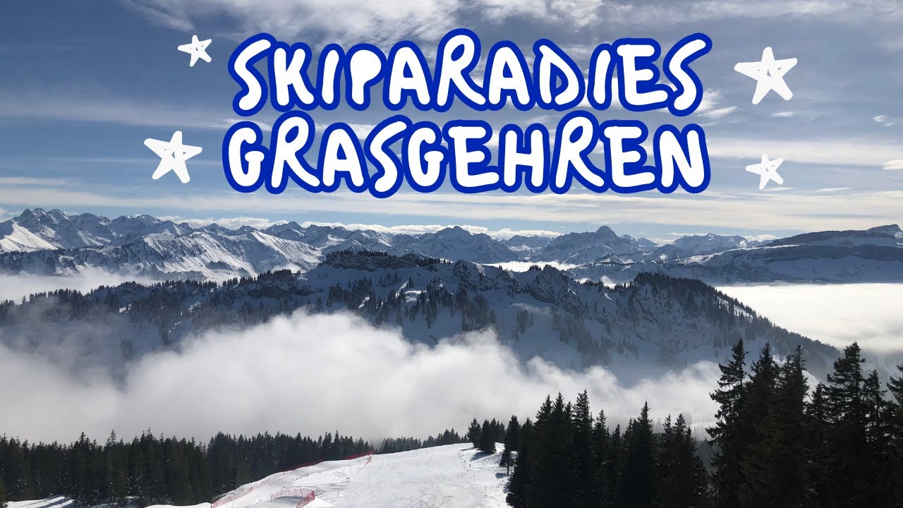 Skiparadies Grasgehren, leere Pisten und Kaiserwetter, besser geht es nicht ⛷️🌞❄️⛷️