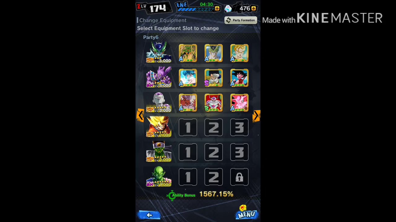 Challenge rush Pur | Dragon ball legends