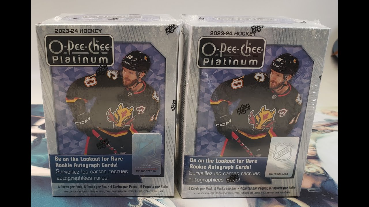 2023-24 O=Pee-Chee Platinum Hockey Blasters Nice PC Hit #hockeycards #cardopening