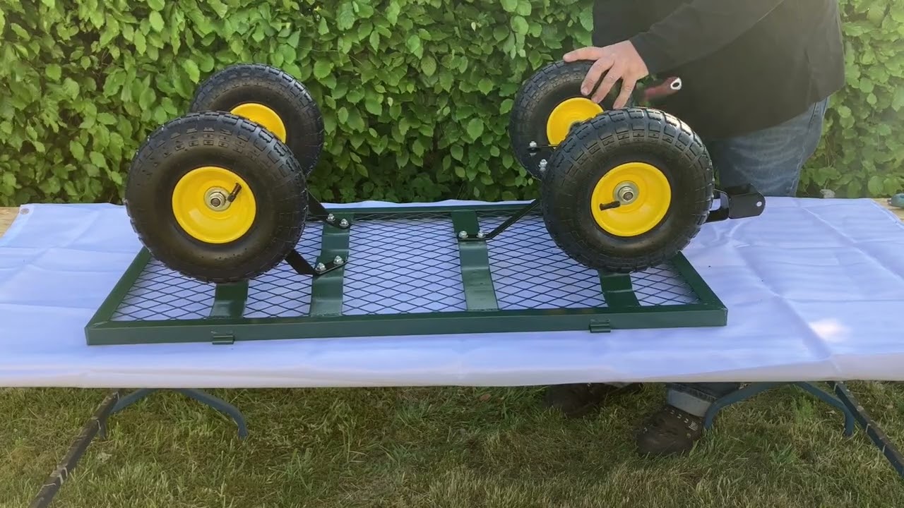 Aufbauanleitung Gartenwagen Phil  Bollerwagen