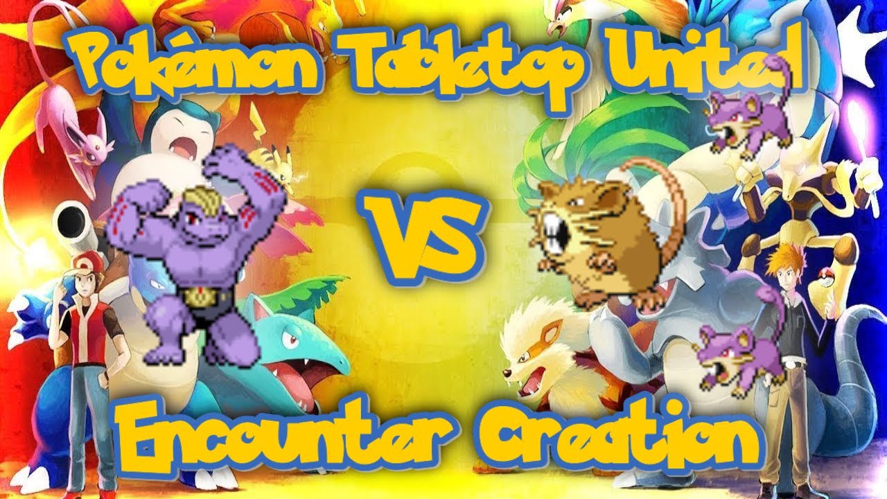 Pokémon Tabletop United: Encounter Creation