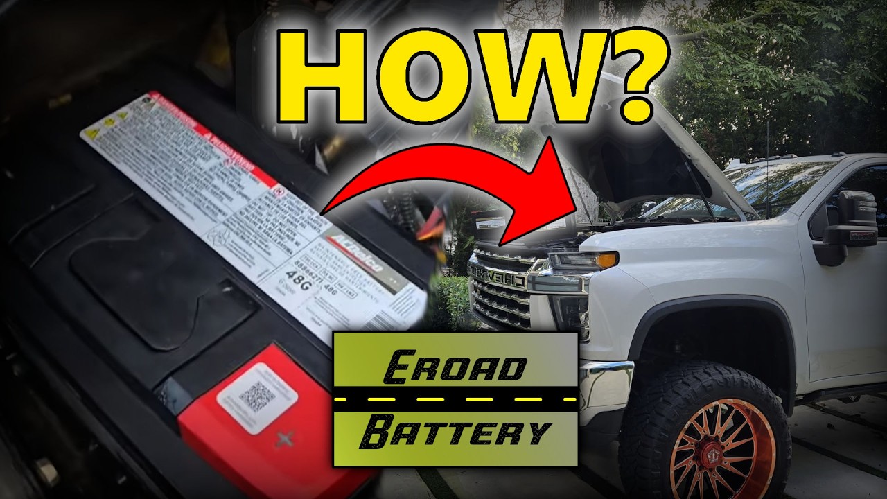 2023 Chevy Silverado 2500/3500 Diesel: полная замена аккумуляторов шаг за шагом!