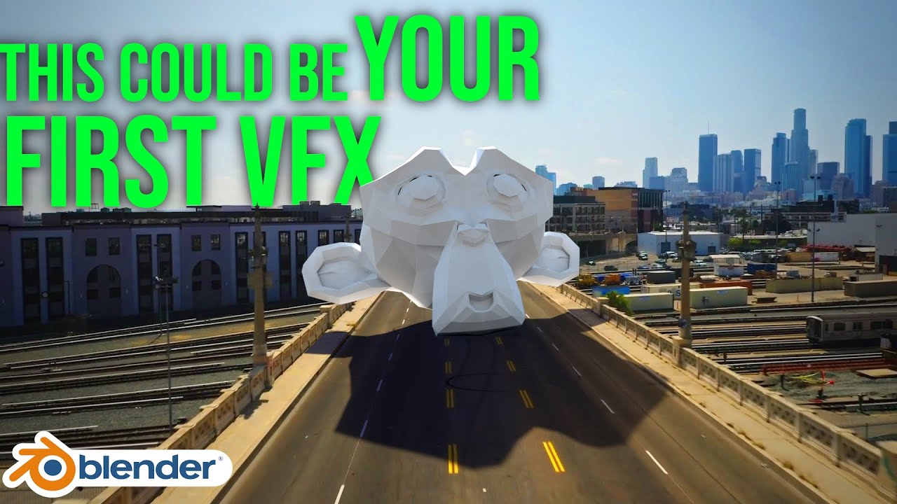 How to Make Your FIRST VFX Shot in Blender