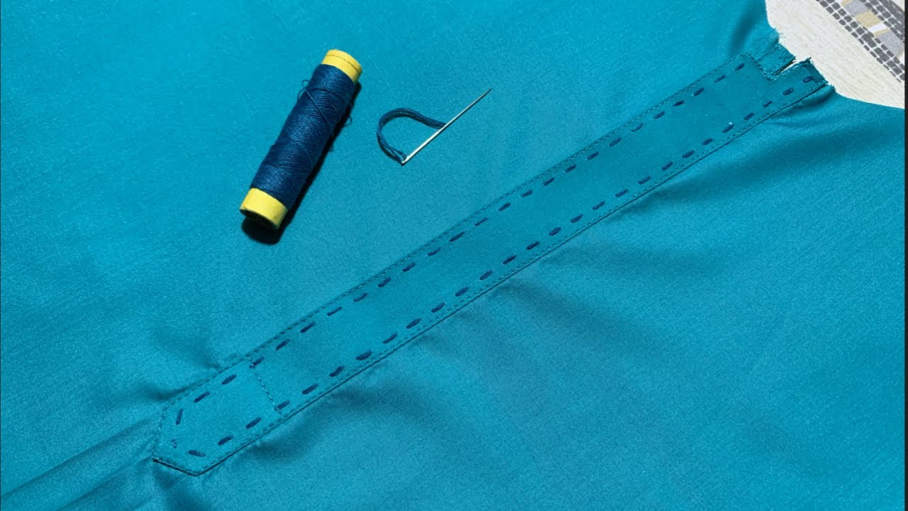 New Placket design / Easy Method by the Ambari