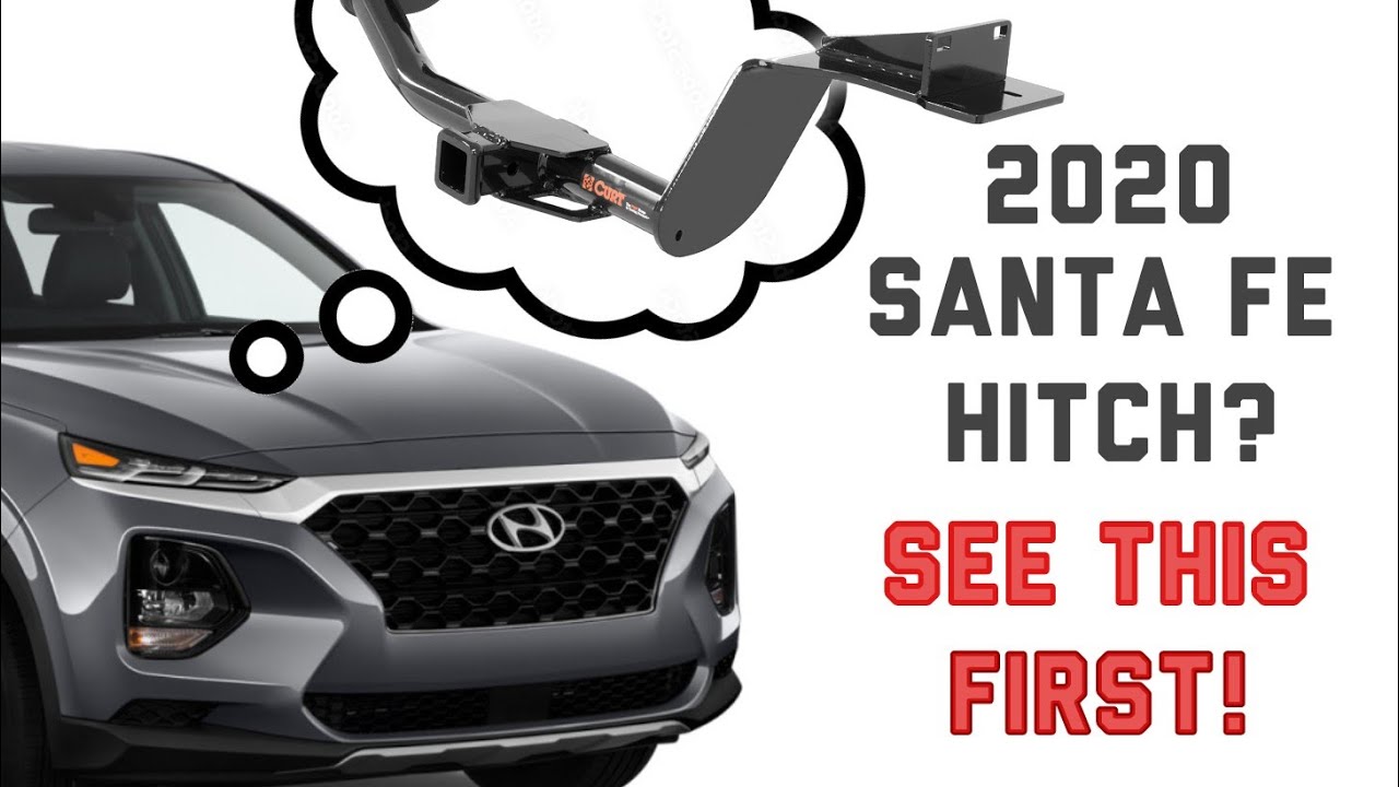 2020 SANTA FE / CURT HITCH / SPARE TIRE INTERFERENCE