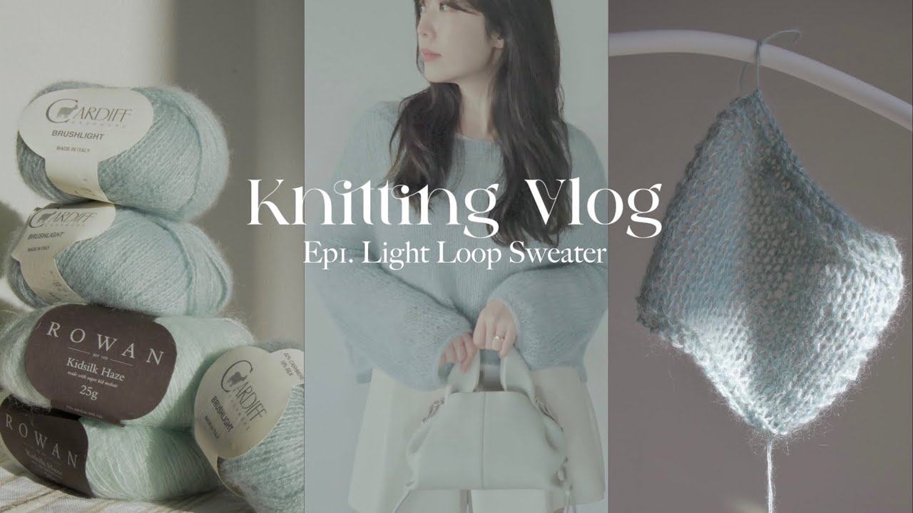 Knitting Vlog | Light Loop Sweater by Other Loops