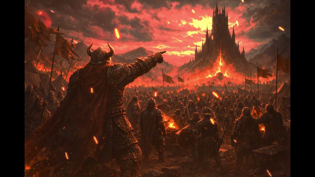 Red Dawn Rises! | Fantasy Metal | Gym Metal | Lifting Metal | MG42
